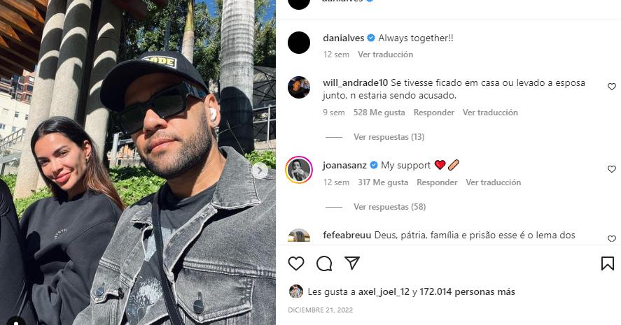 “La digna”: Hermano de Dani Alves explota contra Johana Sanz