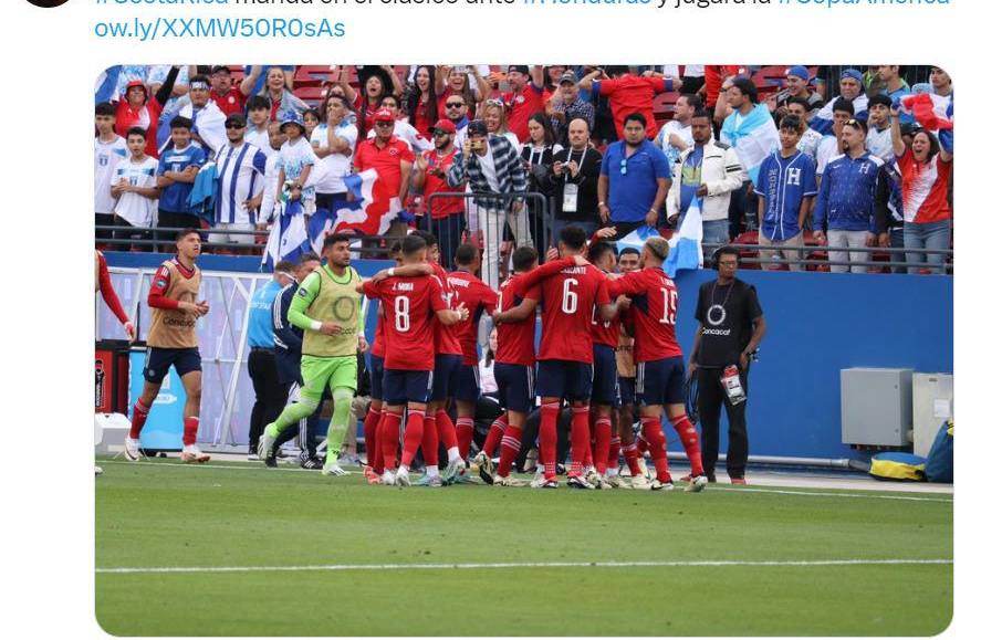 ”Papá a la Copa América”: Prensa tica destaca triunfo de Costa Rica sobre Honduras