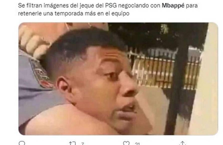 Mbappé dice “no” al Real Madrid por el PSG y desata memes