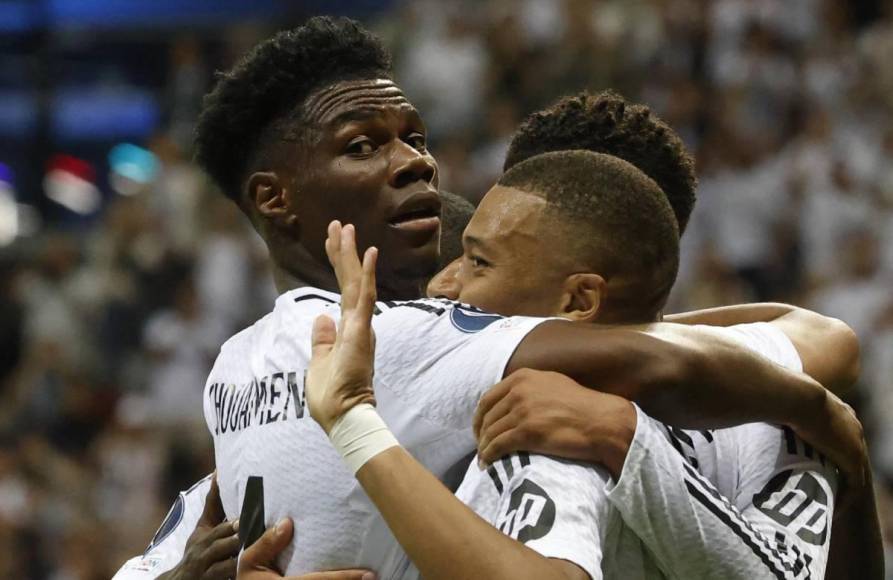 Real Madrid es Supercampeón de Europa: Vinicius, Bellingham y Rodrygo celebran con Mbappé