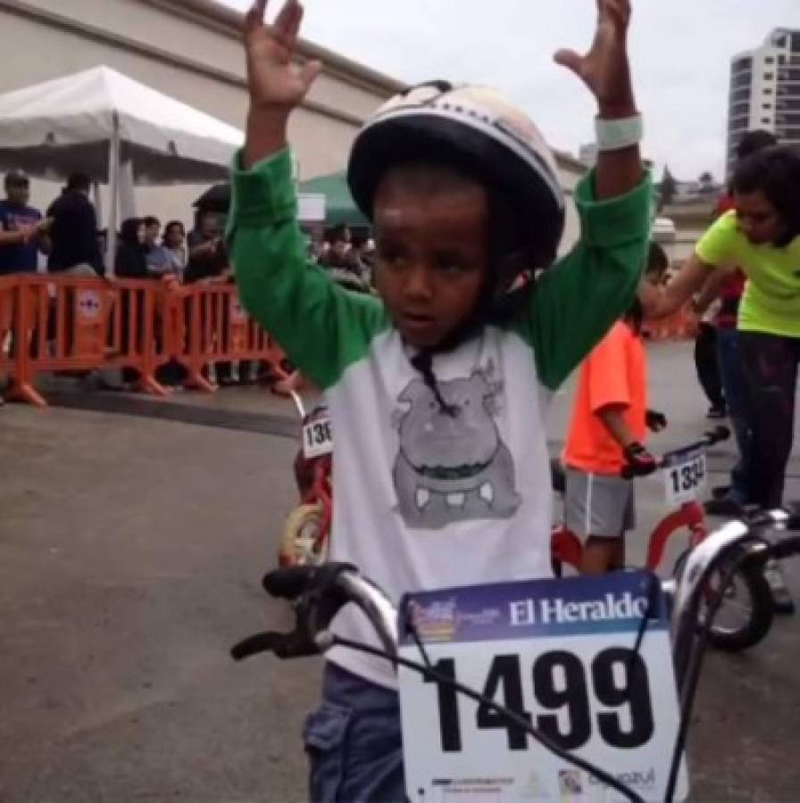 En la Vuelta Ciclística Infantil de EL HERALDO, todos son campeones