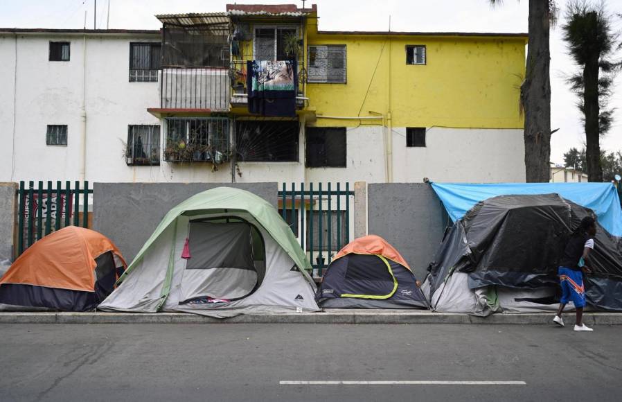 Tláhuac, el lugar elegido por los migrantes para hacer campamento