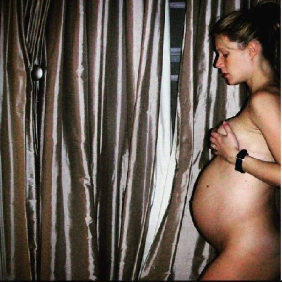 Gwyneth Paltrow publica foto sin ropa de su primer embarazo