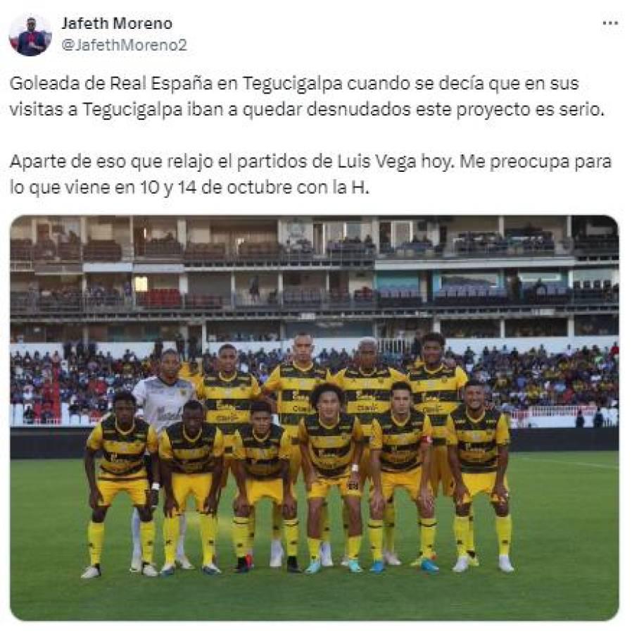 Prensa se rinde ante Real España tras golear a Motagua y esto dicen de Diego Vazquez