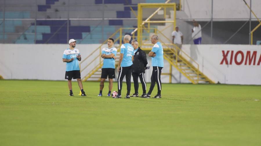 Honduras es ‘espiado’ por México en entreno en el Morazán y las ausencias de la ‘H’