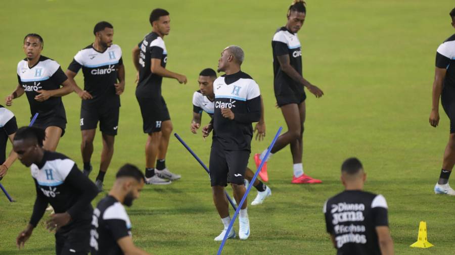 Honduras es ‘espiado’ por México en entreno en el Morazán y las ausencias de la ‘H’