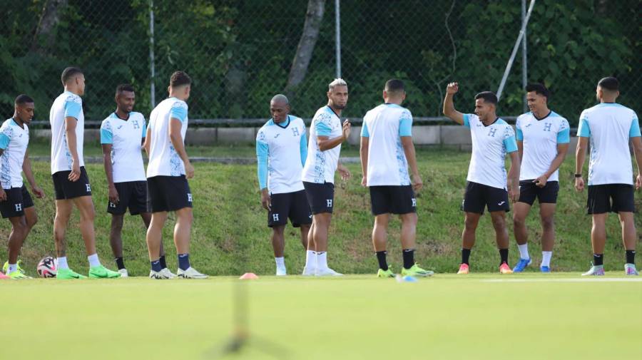 ¡Todo listo! Honduras realiza su último entrenamiento previo al duelo ante Jamaica