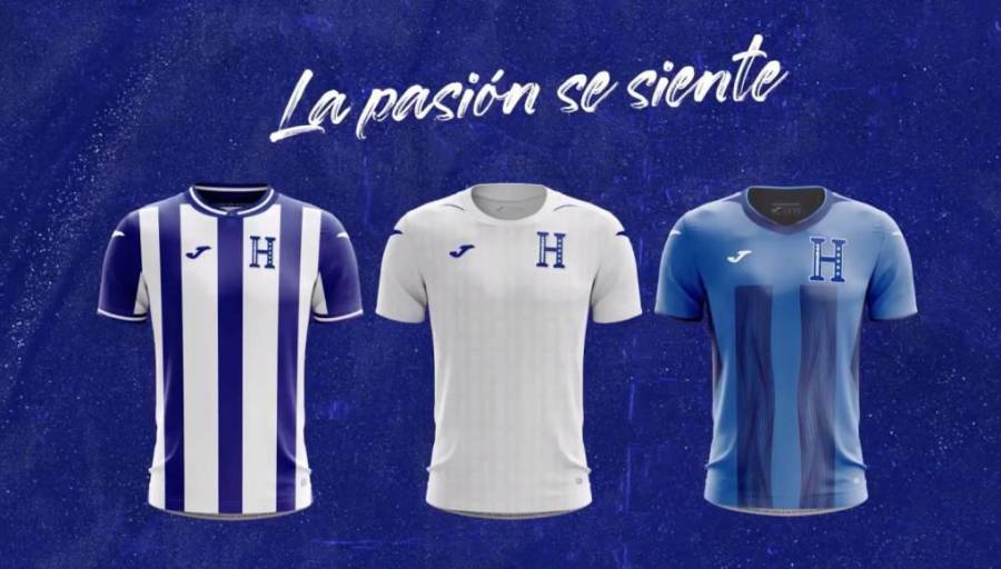 ¡Bellezas! Esta es la evolución de las camisas de la Selección de Honduras a lo largo de los años