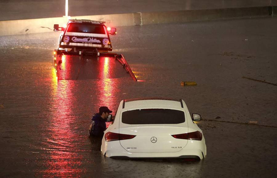 Los estragos que dejó Hilary en su paso por California