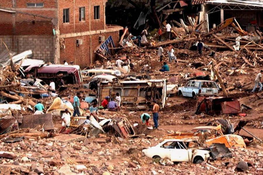 Así se vivió el huracán Mitch en Honduras: los duros recuerdos a 26 años de su paso devastador