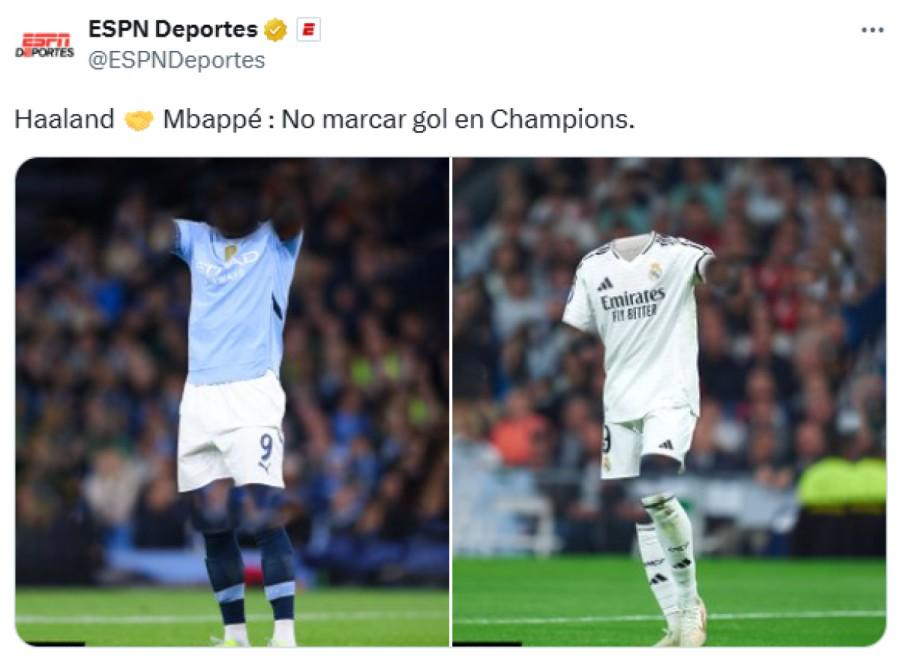 Burlas a Real Madrid y Vinicius: Los memes que dejó la goleada del Milan en Champions League