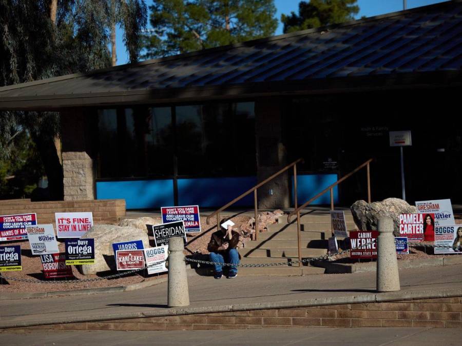 Amenazas de bomba y fallos de software, los problemas en las elecciones de Estados Unidos