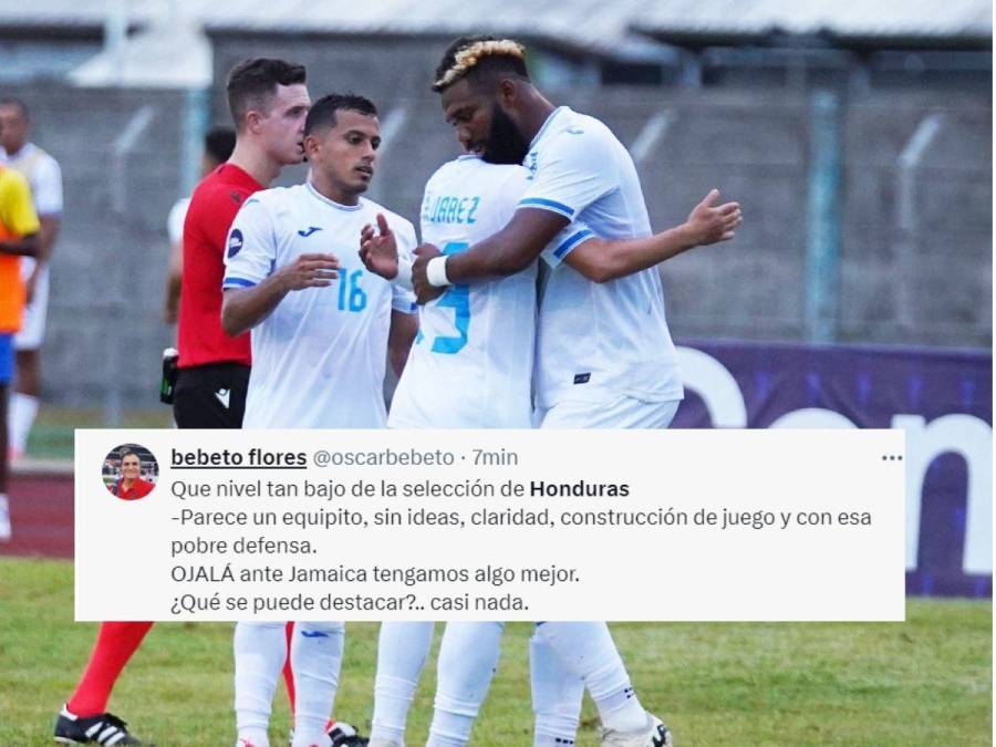 Lo que dicen los periodistas sobre juego de Honduras ante Guayana Francesa