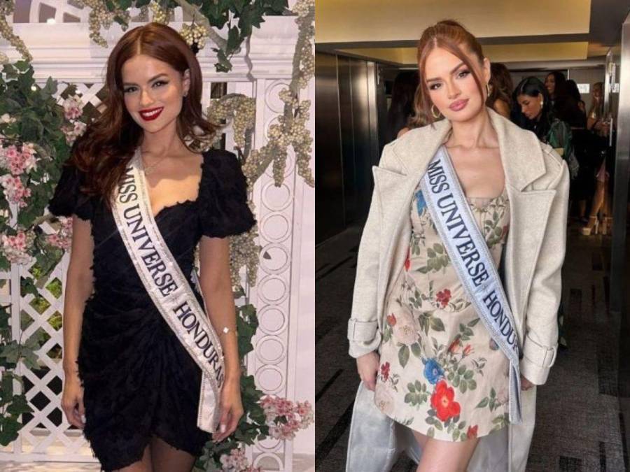 Deslumbrante desde el primer día: Miss Honduras conquista México con su estilo