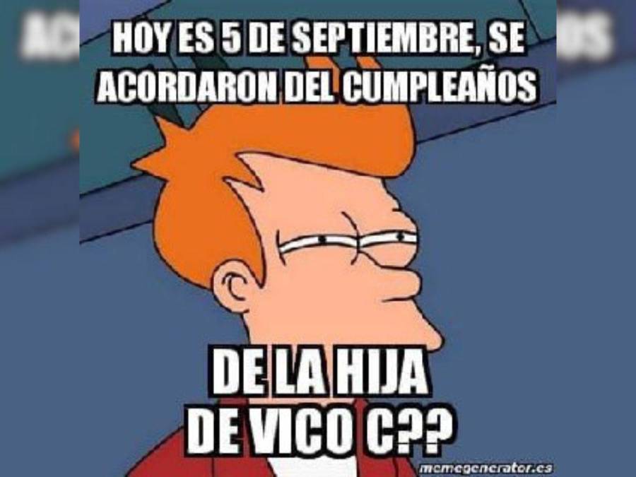 Si hoy es 5 de septiembre, ¿cuántos años cumple la hija de Vico C?: Los memes que dejó este día