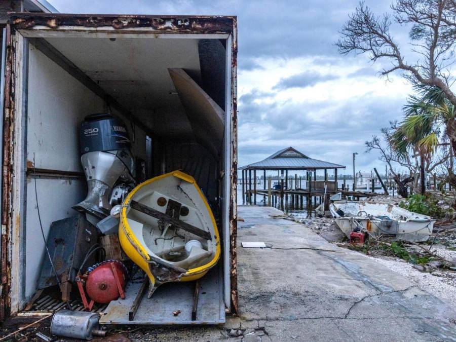 Cuatro muertos y devastación deja Milton en su paso por Florida