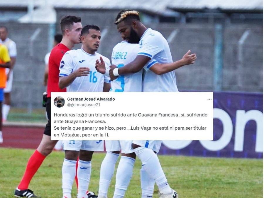 Lo que dicen los periodistas sobre juego de Honduras ante Guayana Francesa