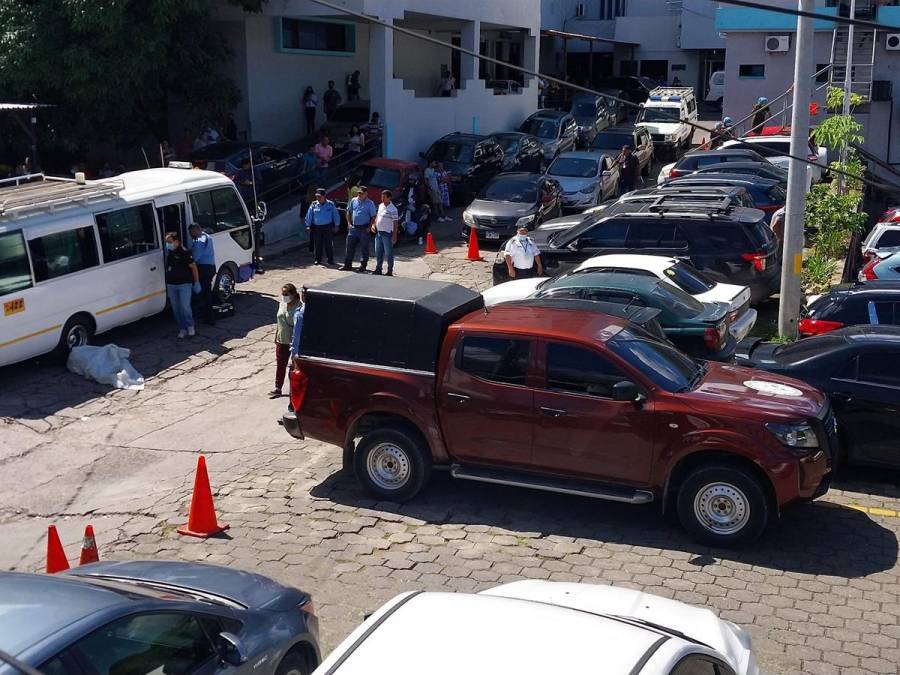 En parqueo del IHSS expiró pasajero tras asalto en bus de Las Torres