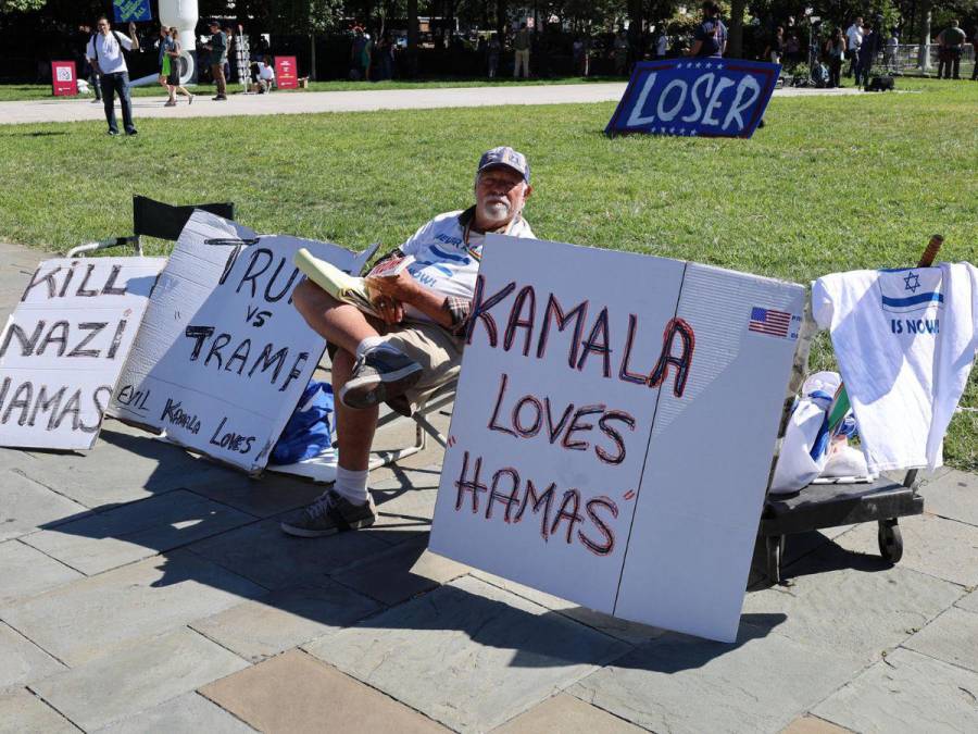 Ambiente en Filadelfia previo al debate presidencial entre Harris y Trump