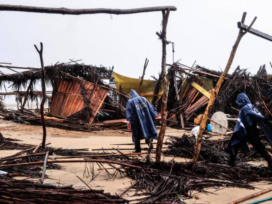 Cuatro muertos y familias sin viviendas: daños provocados por el huracán Helene