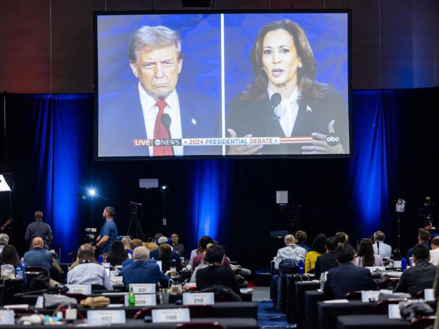 Entre acusaciones y propuestas se desarrolló el debate entre Trump y Harris