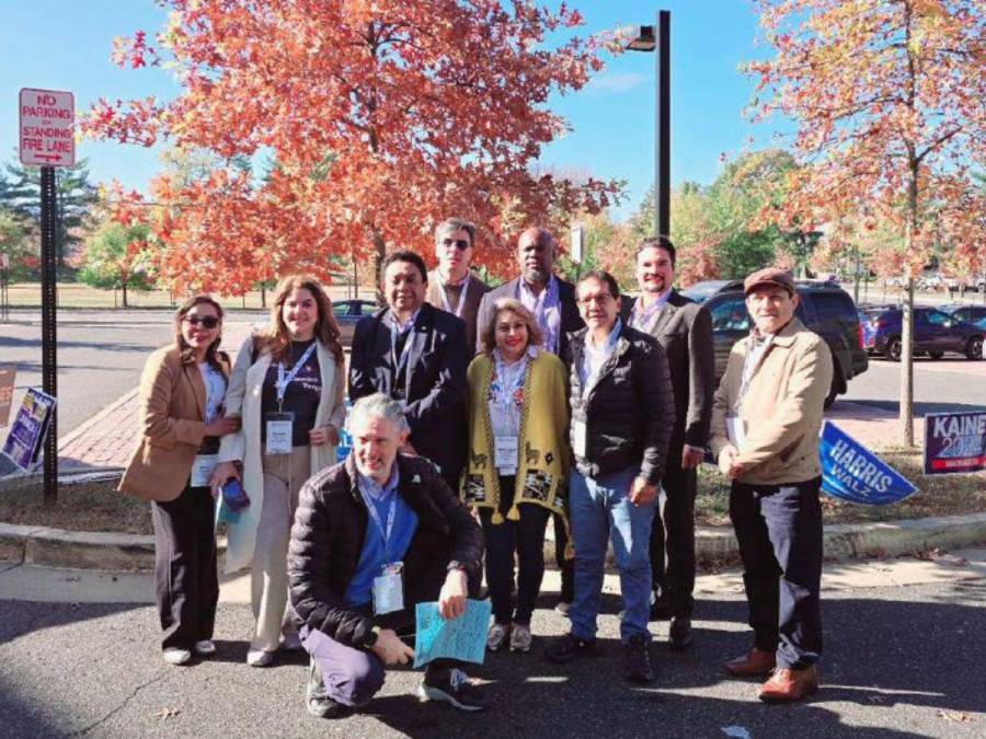 Elecciones EUA 2024: los diputados hondureños designados por el Congreso como observadores