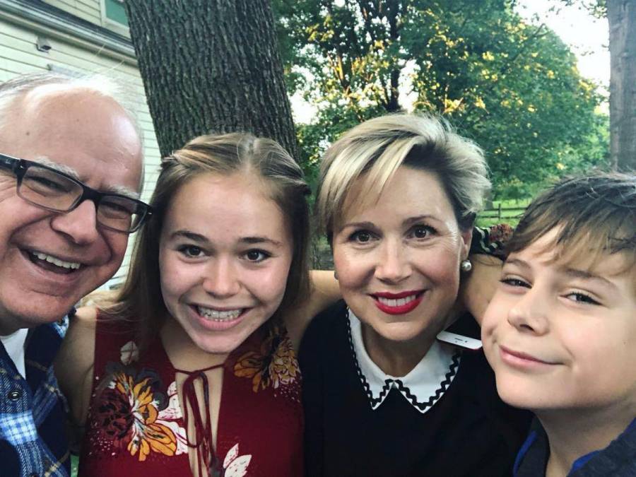 Hope y Gus, ¿quiénes son los hijos de Tim Walz, candidato a vicepresidente de EUA?