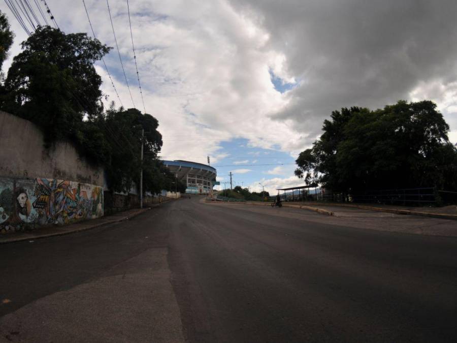 ¡Desolación en las calles! La capital se viste de silencio en Semana Morazánica