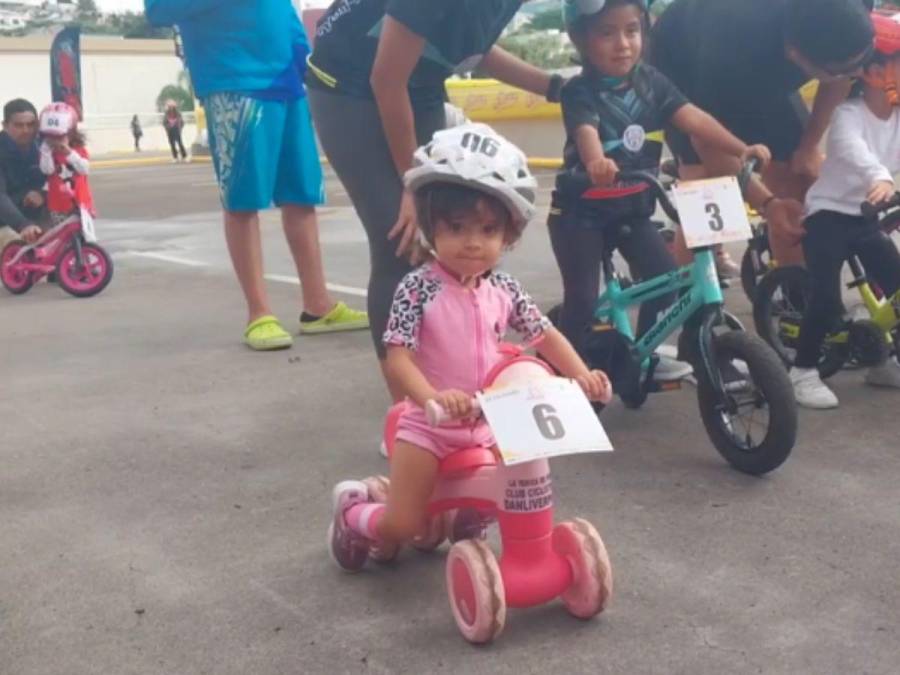 Joy Marie Hebberth, la pequeña que inspiró ternura en la Vuelta Ciclística Infantil 2024