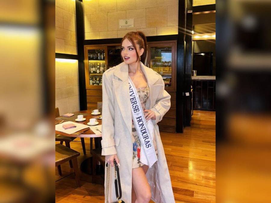 Deslumbrante desde el primer día: Miss Honduras conquista México con su estilo