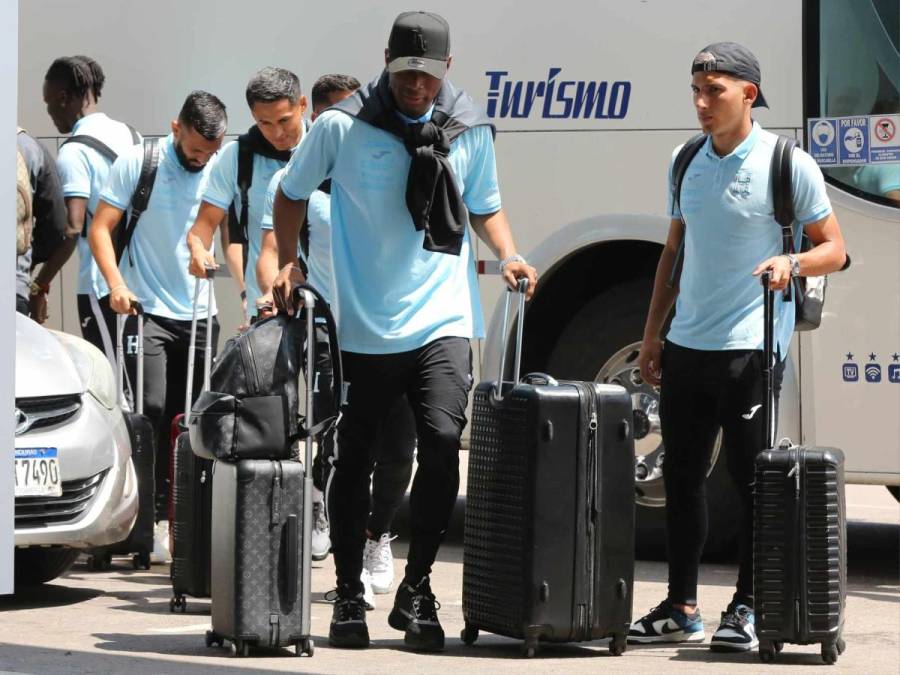 Selección de Honduras comienza su travesía a Guayana para juego de Nations League