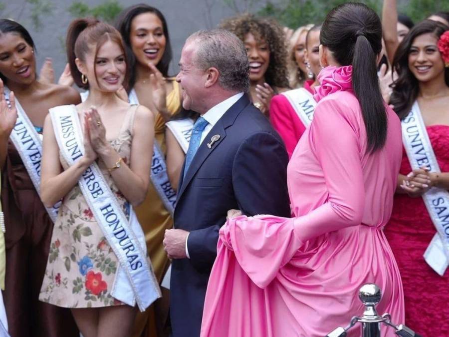 Miss Honduras, Stephanie Cam, se une a candidatas a Miss Universo 2024 en México