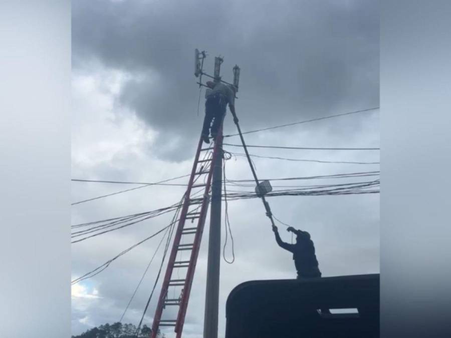 Desmantelan antena que transmitía internet a la cárcel de Támara desde Ciudad España