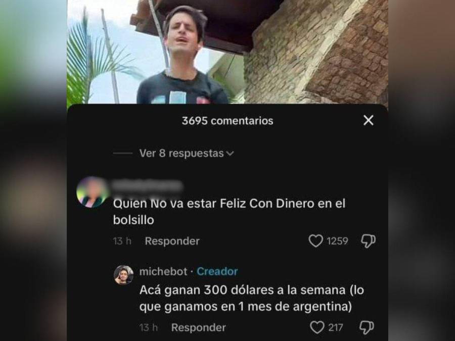 Michelo, el “influencer” argentino que genera polémica por apoyar al régimen de Maduro