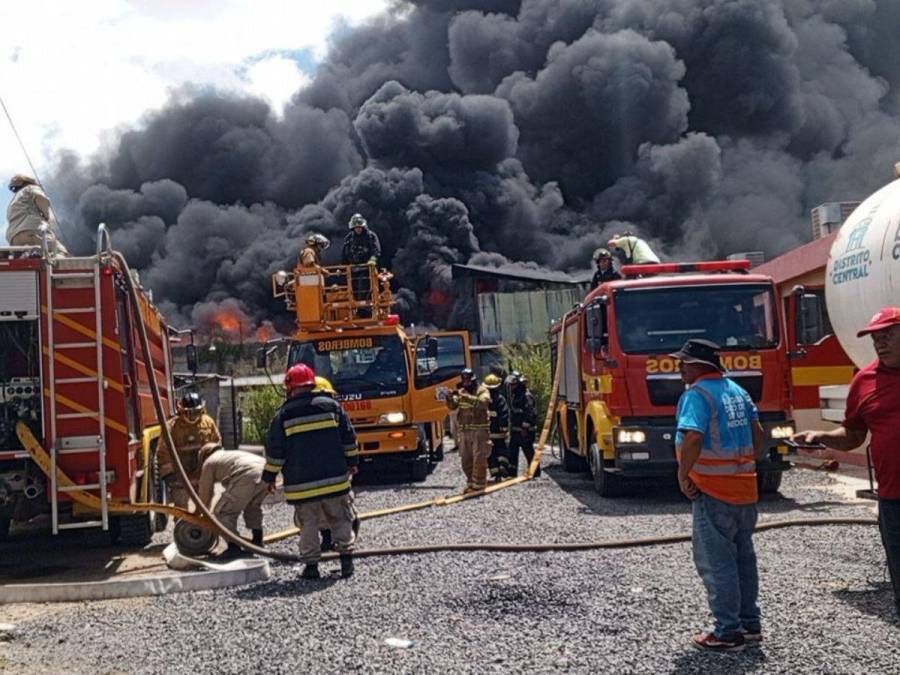 Infierno en El Prado: Bomberos batallan contra las furiosas llamas