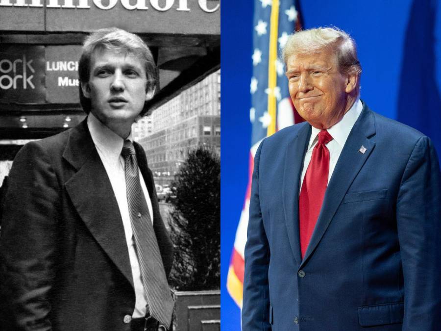 El cambio físico de Donald Trump a través de los años: antes y después del expresidente