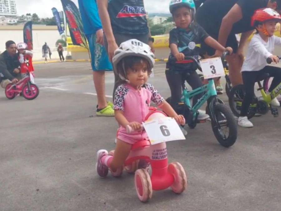 Joy Marie Hebberth, la pequeña que inspiró ternura en la Vuelta Ciclística Infantil 2024