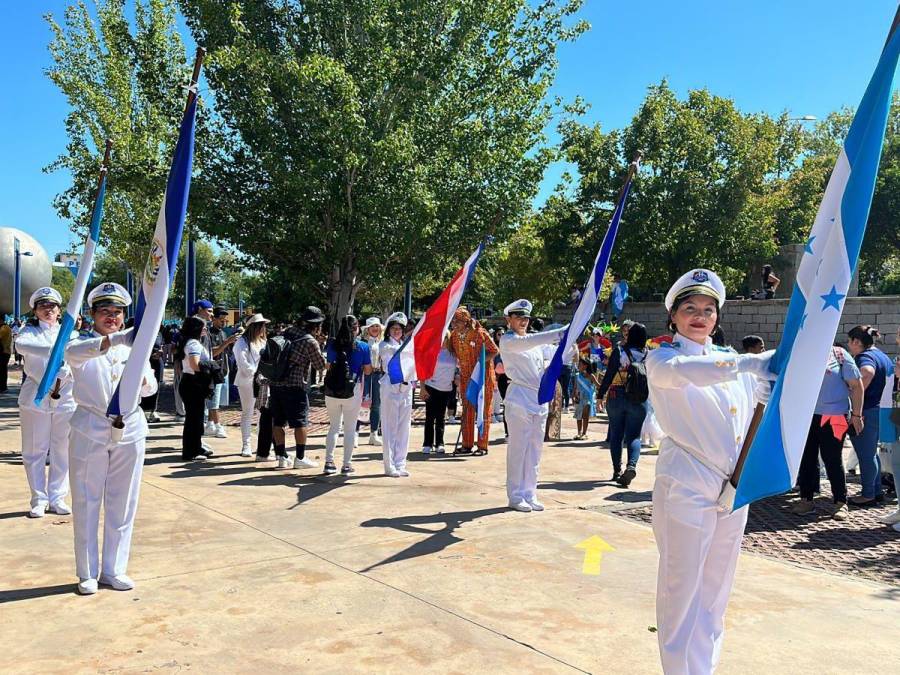 Así celebraron los hondureños las fiestas patrias en Madrid, España