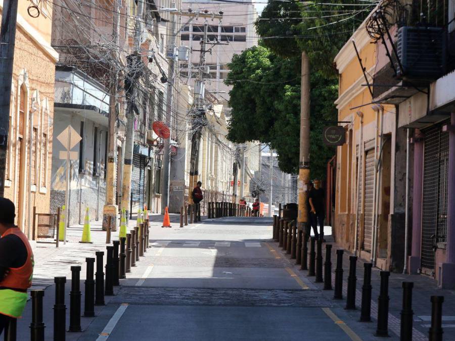 La transformación de la avenida Cervantes en el centro de Tegucigalpa