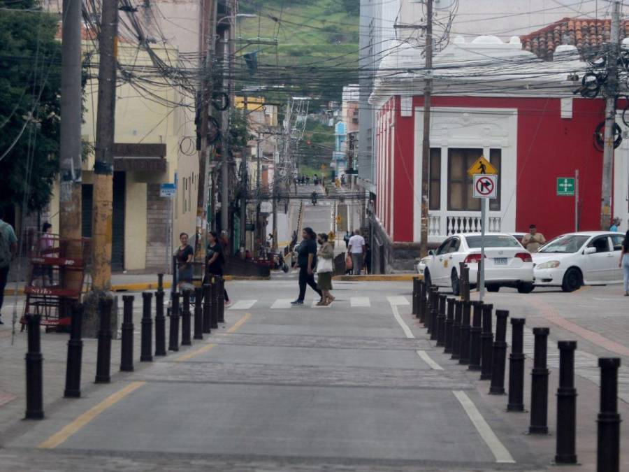 ¡Desolación en las calles! La capital se viste de silencio en Semana Morazánica