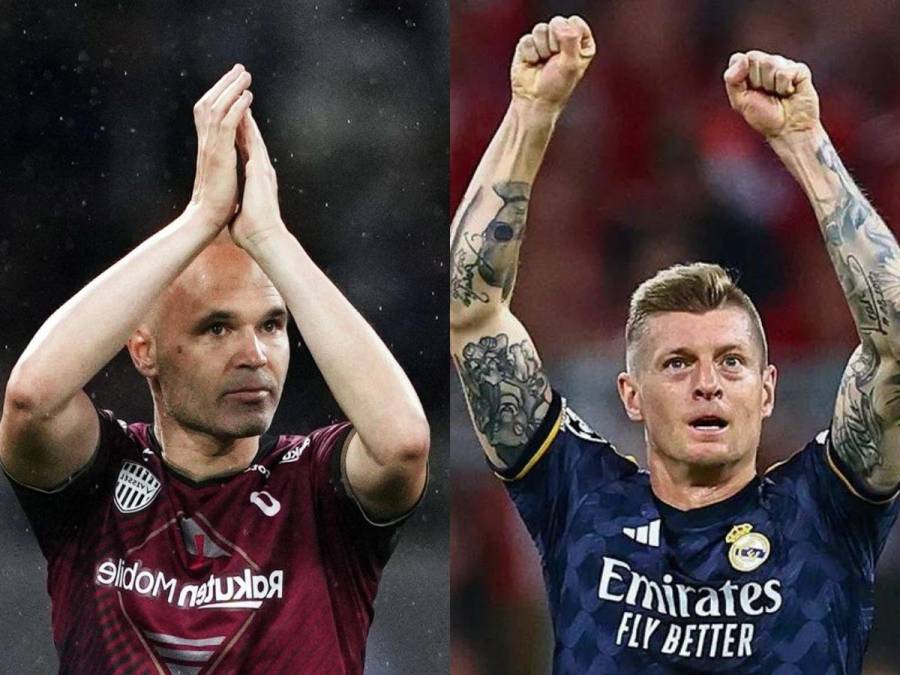 Iniesta, Kroos y otros más: los futbolistas que se retiraron en 2024