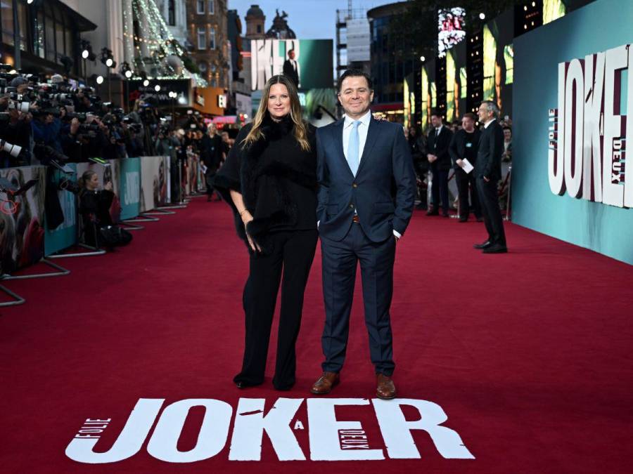 Phoenix, Gaga y Phillips posaron en la premier de Joker: Folie à Deux