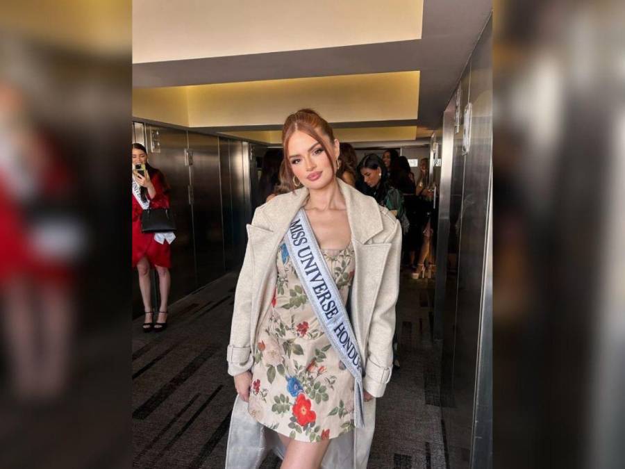 Deslumbrante desde el primer día: Miss Honduras conquista México con su estilo