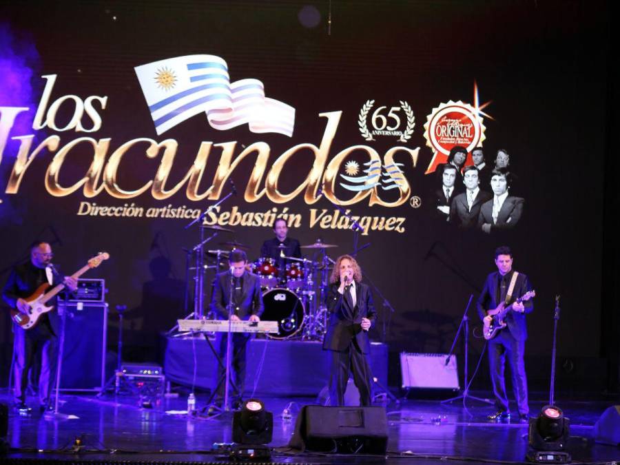 Las imágenes del concierto de Los Iracundos en Tegucigalpa