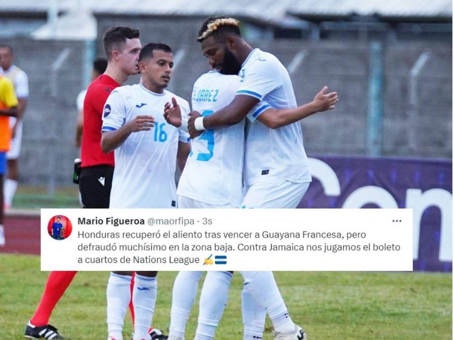 Lo que dicen los periodistas sobre juego de Honduras ante Guayana Francesa