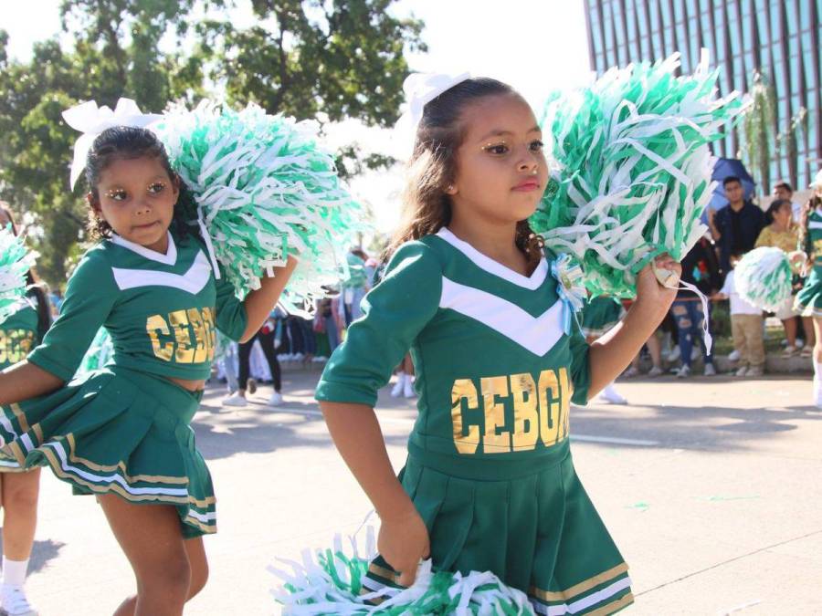 Alumnos de las escuelas muestran su fervor y sus sueños en los 203 aniversario de independencia