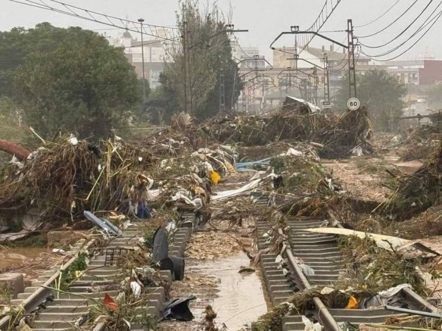 Impactantes imágenes que dejaron las catastróficas inundaciones en Valencia, España