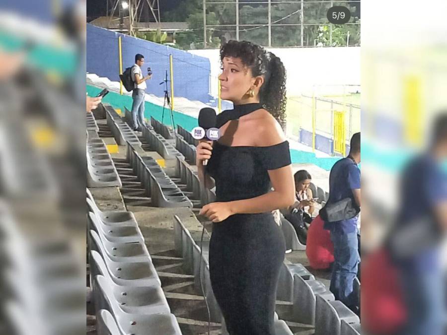 La bella periodista hondureña que cubre el juego vs México y lo hace para Fox Deportes