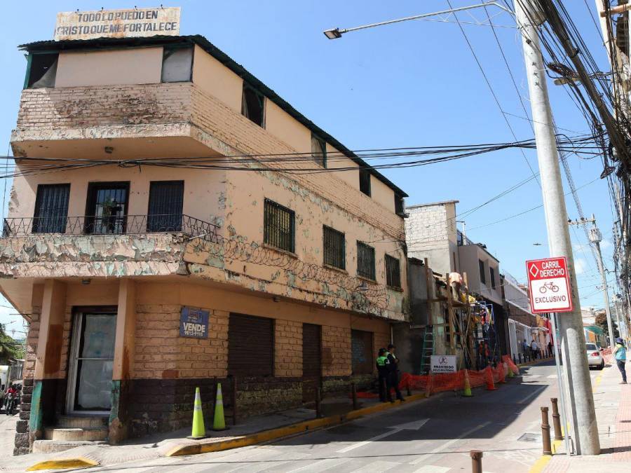 La transformación de la avenida Cervantes en el centro de Tegucigalpa