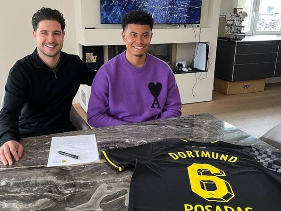 El jugador del Dortmund que será convocado por Honduras próximamente